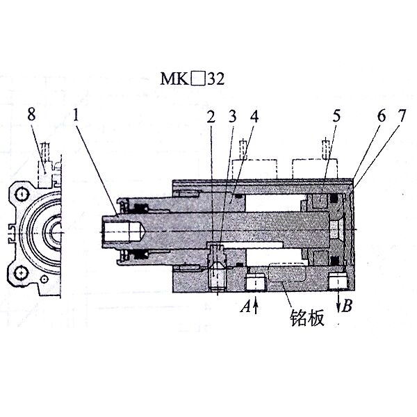 回轉(zhuǎn)夾緊氣缸結(jié)構(gòu)原理圖.jpg 回轉(zhuǎn)夾緊氣缸結(jié)構(gòu)原理圖.jpg